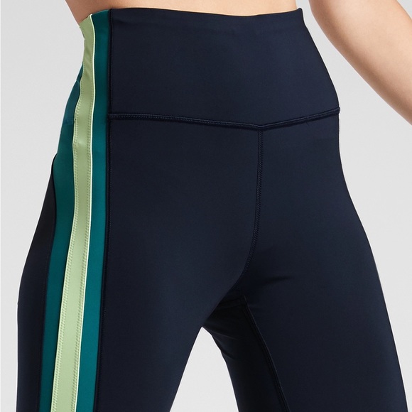 Athleta Crunch 7/8 Tight Colorblock Leggings - Picture 3 of 8